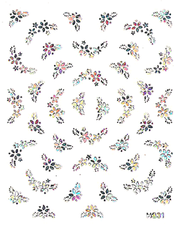 Spiegel Sticker "Bouquet"