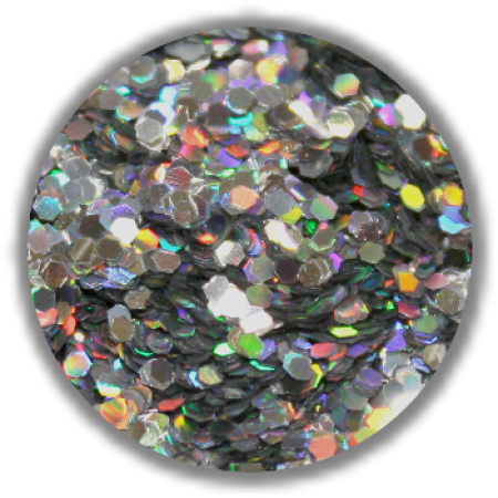 Dazzling Paillets 1mm -magic silver-
