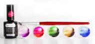 KOMBI SET - Seifenblasenpigmente + Diamond Highgloss + GRATIS Pinsel