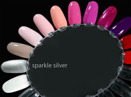 GX-treme Gelpolish - sparkle silver 12 ml