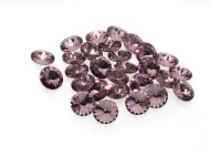 Swarovski Rivoli 8 mm -light amethyst- 3 Stk